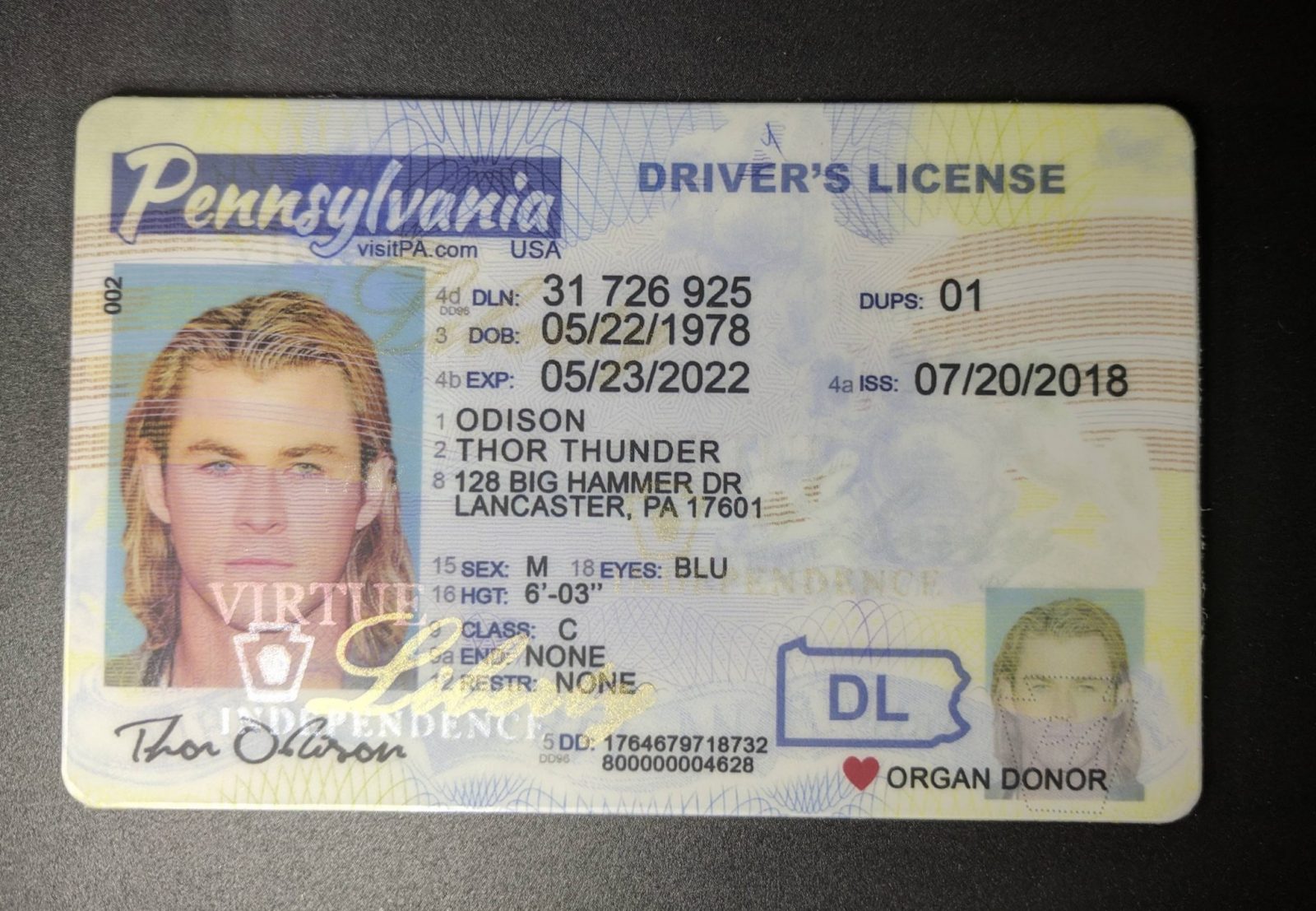 Pa Drivers License Photo Id - cleversmooth